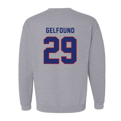 American - NCAA Women's Lacrosse : Amanda Gelfound - Classic Shersey Crewneck Sweatshirt-1