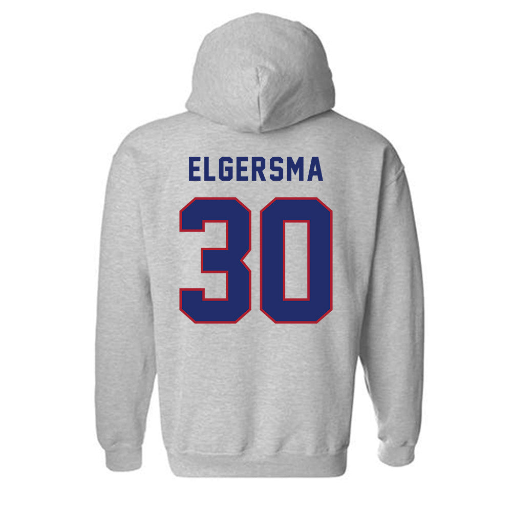 American - NCAA Men's Soccer : Troy Elgersma - Classic Shersey Hooded Sweatshirt-1