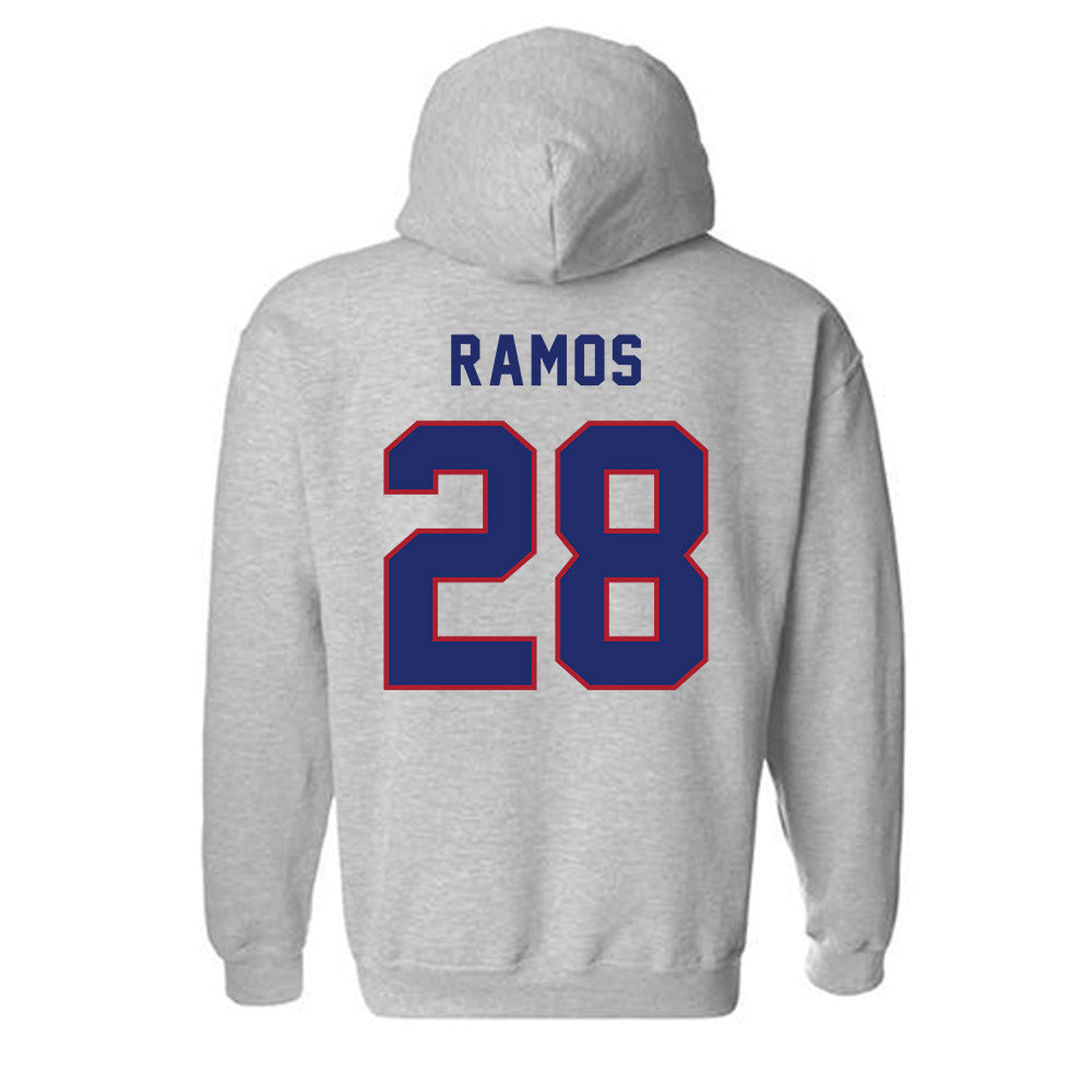 American - NCAA Men's Soccer : Brian Ramos - Classic Shersey Hooded Sweatshirt-1