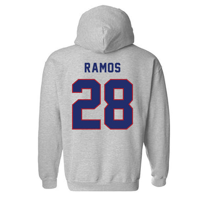 American - NCAA Men's Soccer : Brian Ramos - Classic Shersey Hooded Sweatshirt-1