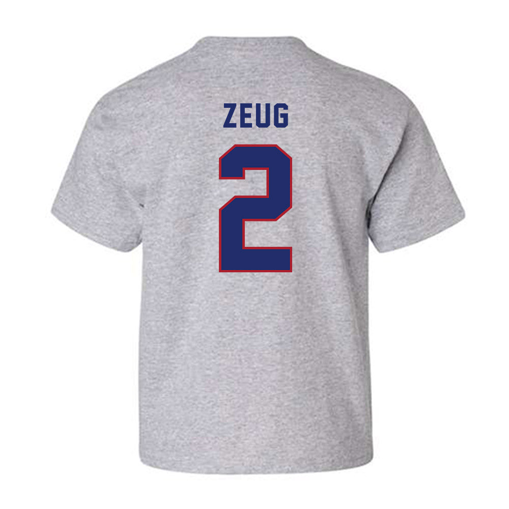 American - NCAA Women's Soccer : Julia Zeug - Classic Shersey Youth T-Shirt-1