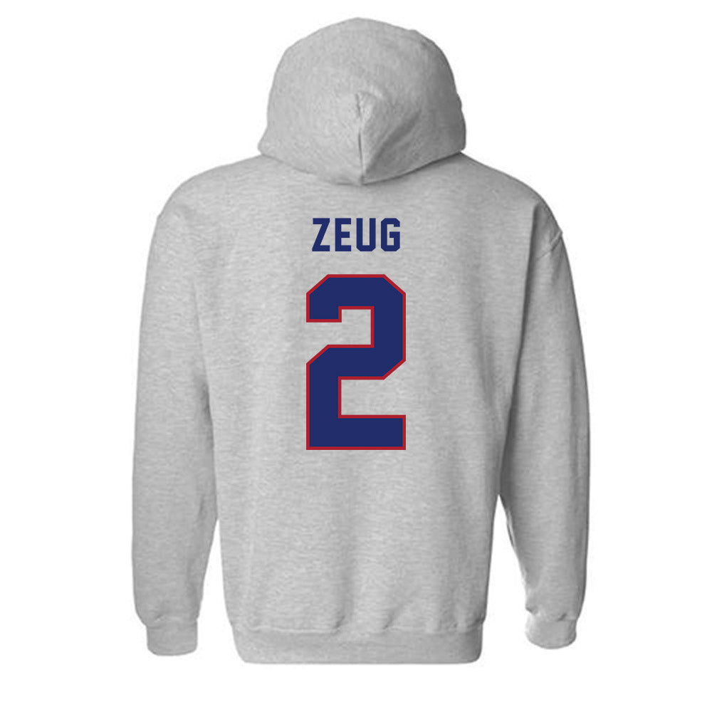 American - NCAA Women's Soccer : Julia Zeug - Classic Shersey Hooded Sweatshirt-1
