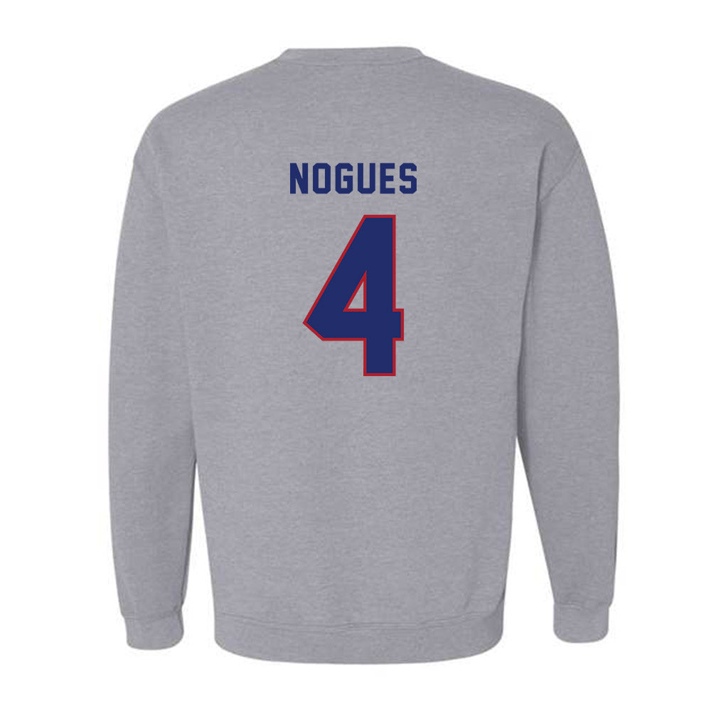 American - NCAA Women's Basketball : Laura Nogues - Classic Shersey Crewneck Sweatshirt-1