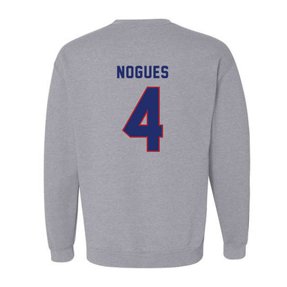American - NCAA Women's Basketball : Laura Nogues - Classic Shersey Crewneck Sweatshirt-1