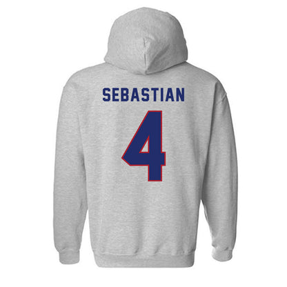 American - NCAA Men's Basketball : Kade Sebastian - Classic Shersey Hooded Sweatshirt-1