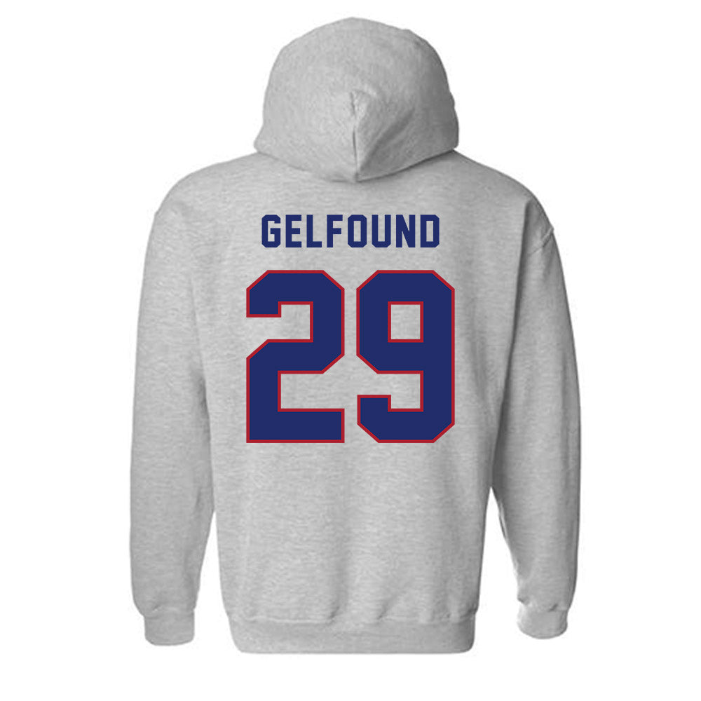 American - NCAA Women's Lacrosse : Amanda Gelfound - Classic Shersey Hooded Sweatshirt-1