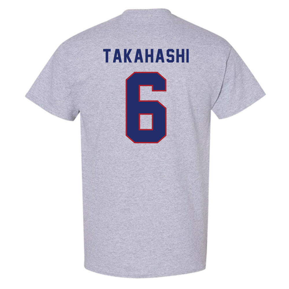 American - NCAA Men's Soccer : Taku Takahashi - Classic Shersey T-Shirt-1
