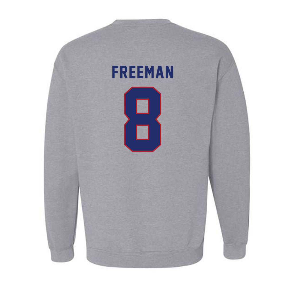 American - NCAA Women's Field Hockey : Alyssa Freeman - Classic Shersey Crewneck Sweatshirt-1