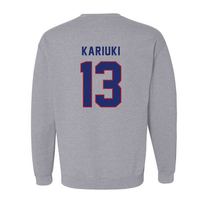 American - NCAA Women's Soccer : Vicky Kariuki - Classic Shersey Crewneck Sweatshirt-1