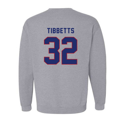 American - NCAA Men's Soccer : Matthew Tibbetts - Classic Shersey Crewneck Sweatshirt-1