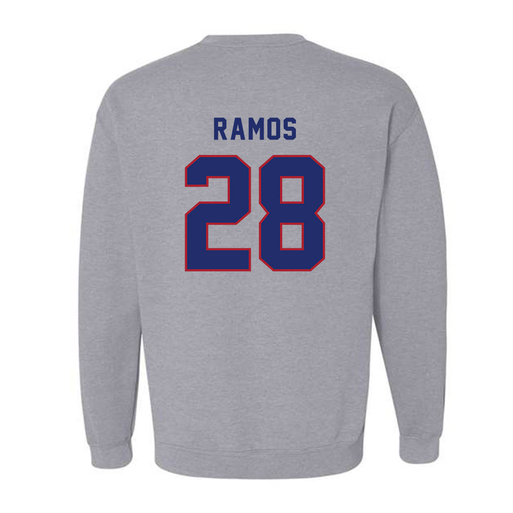 American - NCAA Men's Soccer : Brian Ramos - Classic Shersey Crewneck Sweatshirt-1