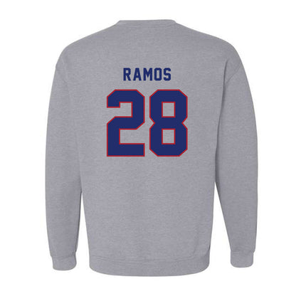 American - NCAA Men's Soccer : Brian Ramos - Classic Shersey Crewneck Sweatshirt-1