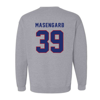 American - NCAA Women's Lacrosse : Izzy Masengarb - Classic Shersey Crewneck Sweatshirt-1