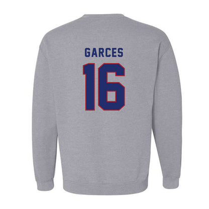American - NCAA Men's Soccer : Sebastian Garces - Classic Shersey Crewneck Sweatshirt-1