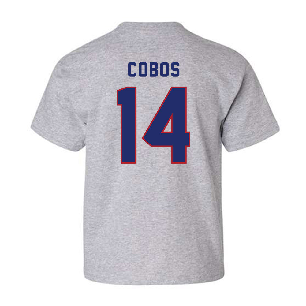 American - NCAA Women's Soccer : Isabella Cobos - Classic Shersey Youth T-Shirt-1