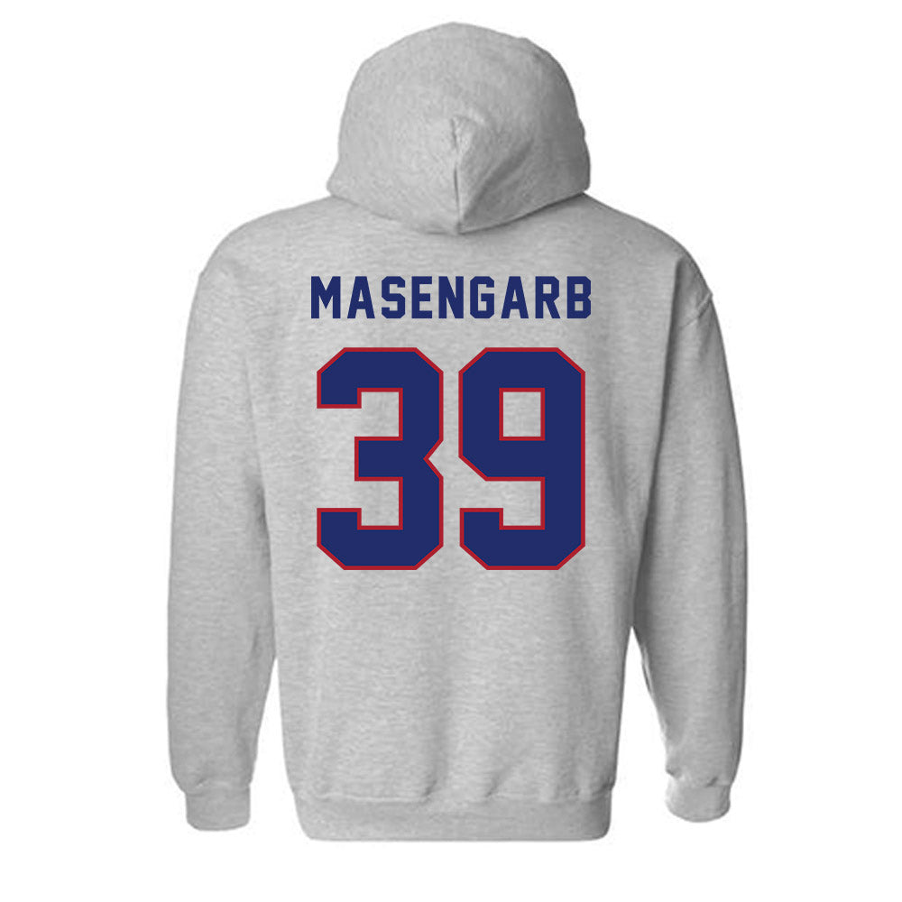American - NCAA Women's Lacrosse : Izzy Masengarb - Classic Shersey Hooded Sweatshirt-1