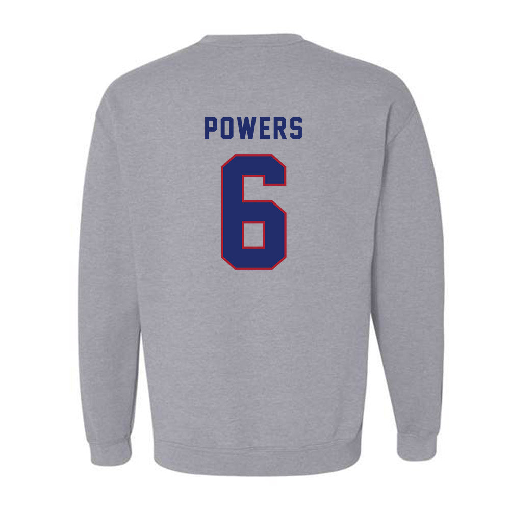 American - NCAA Women's Lacrosse : Aine Powers - Classic Shersey Crewneck Sweatshirt-1