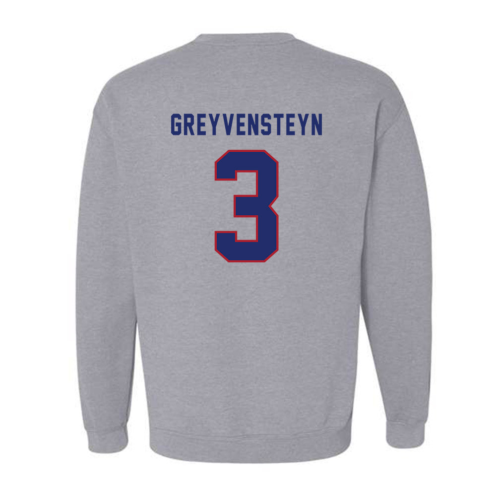 American - NCAA Women's Basketball : Kayla Greyvensteyn - Classic Shersey Crewneck Sweatshirt-1