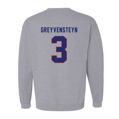 American - NCAA Women's Basketball : Kayla Greyvensteyn - Classic Shersey Crewneck Sweatshirt-1