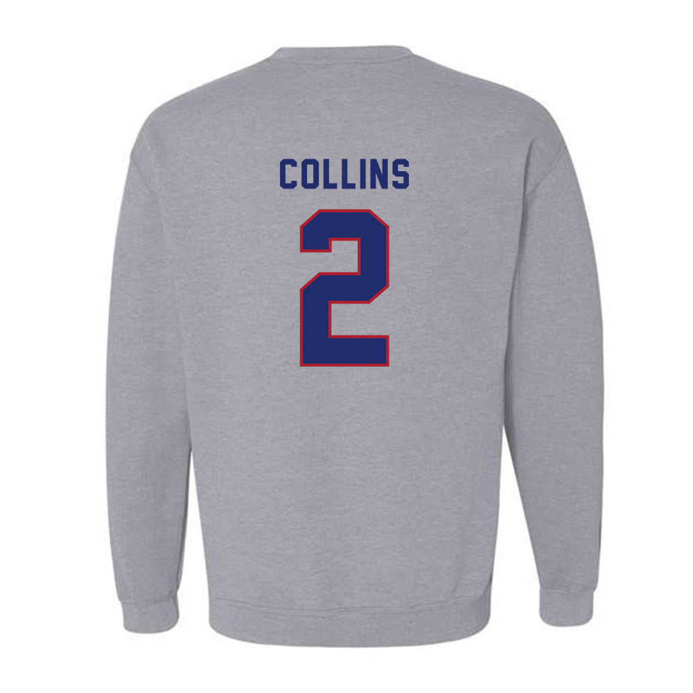 American - NCAA Men's Basketball : Madden Collins - Classic Shersey Crewneck Sweatshirt-1