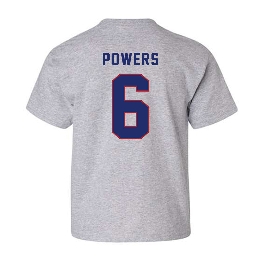 American - NCAA Women's Lacrosse : Aine Powers - Classic Shersey Youth T-Shirt-1