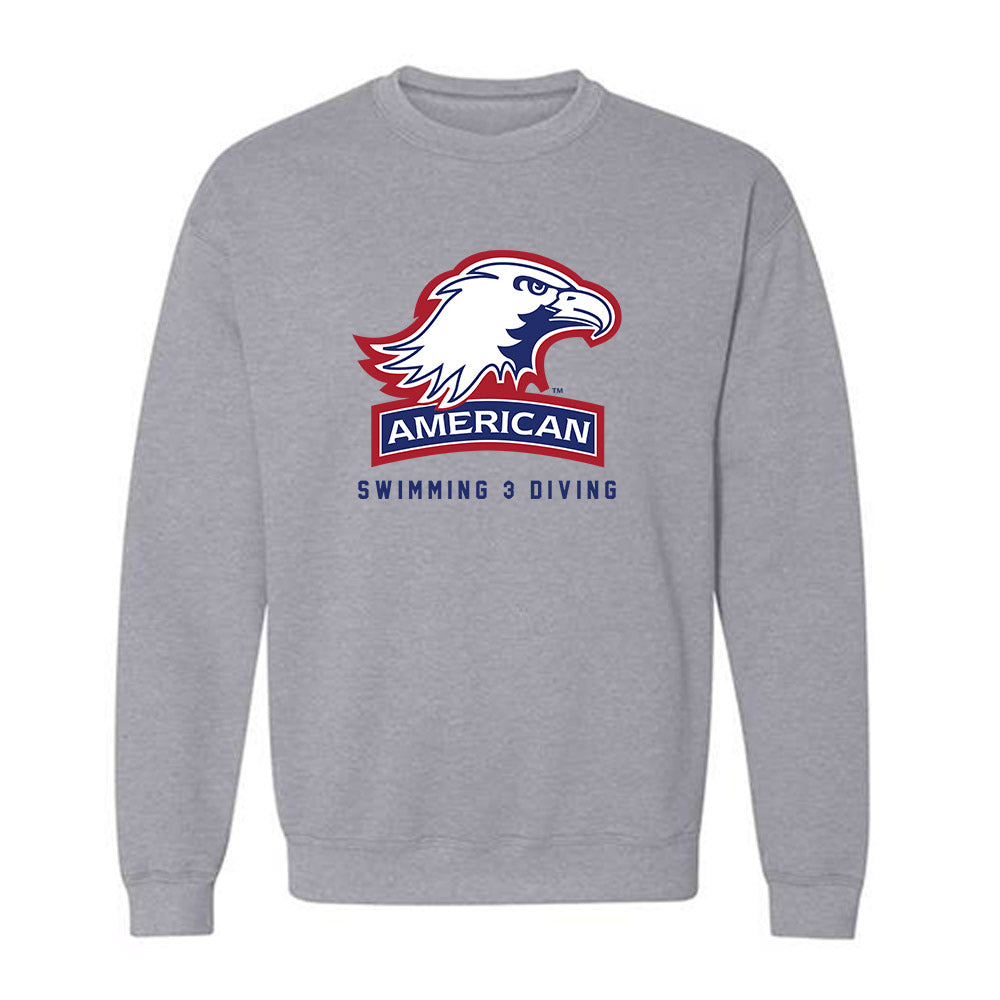 American - NCAA Women's Swimming & Diving : Maia Alston - Classic Shersey Crewneck Sweatshirt-0