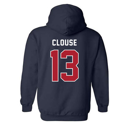 American - NCAA Women's Field Hockey : Riley Clouse - Hooded Sweatshirt-1