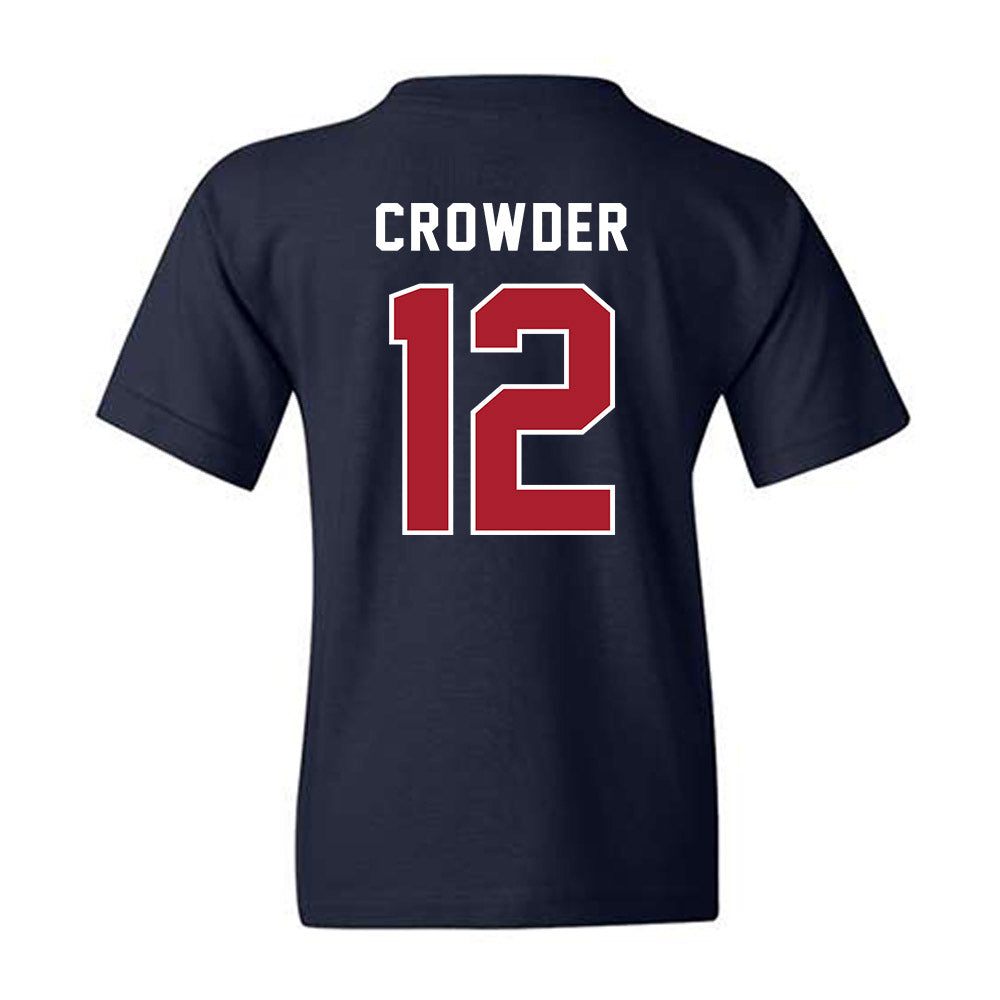 American - NCAA Women's Volleyball : Monyay Crowder - Youth T-Shirt-1