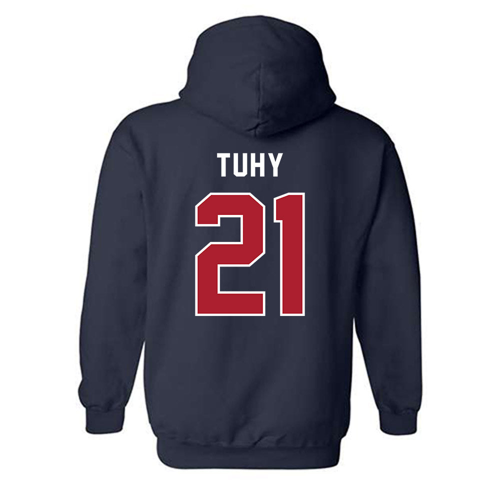 American - NCAA Women's Basketball : Charlotte Tuhy - Hooded Sweatshirt-1