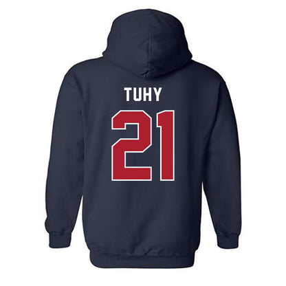 American - NCAA Women's Basketball : Charlotte Tuhy - Hooded Sweatshirt-1