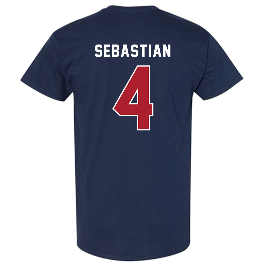 American - NCAA Men's Basketball : Kade Sebastian - T-Shirt-1
