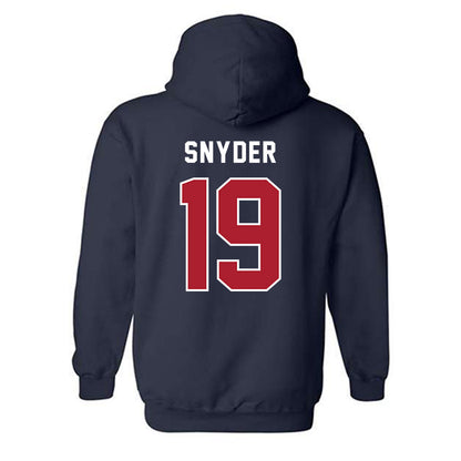 American - NCAA Women's Field Hockey : Maddy Snyder - Hooded Sweatshirt-1