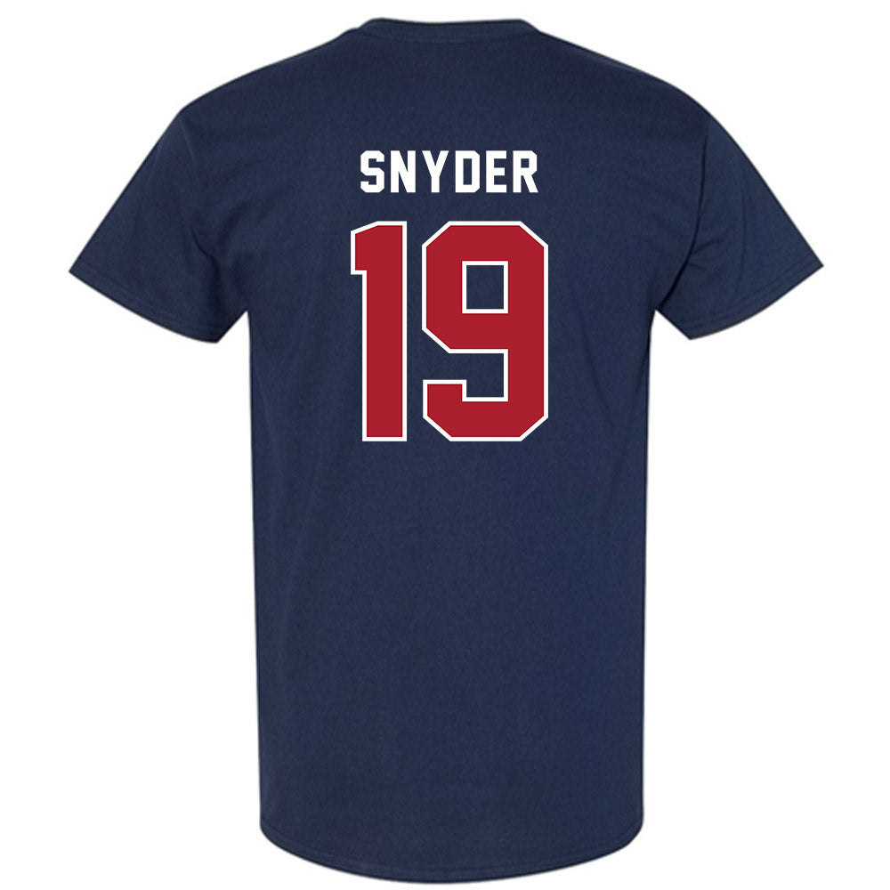 American - NCAA Women's Field Hockey : Maddy Snyder - T-Shirt-1