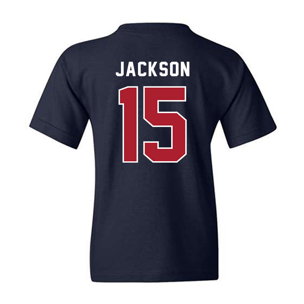 American - NCAA Women's Lacrosse : Annabelle Jackson - Youth T-Shirt-1