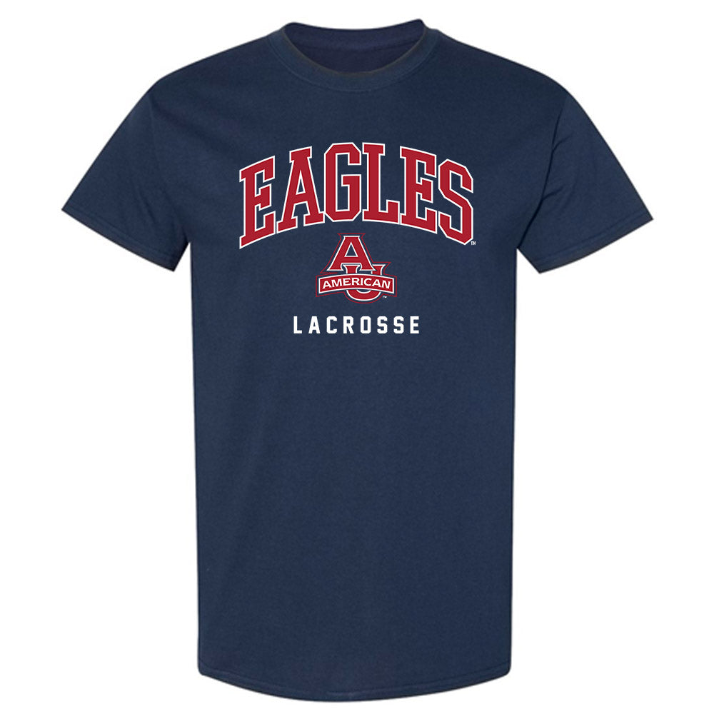 American - NCAA Women's Lacrosse : Kellie Linehan - T-Shirt-0