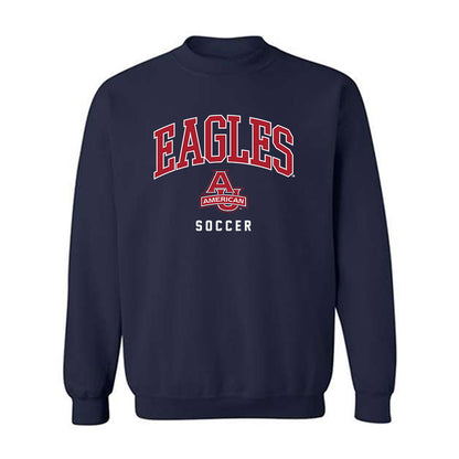 American - NCAA Women's Soccer : Jayden Fisher - Crewneck Sweatshirt-0