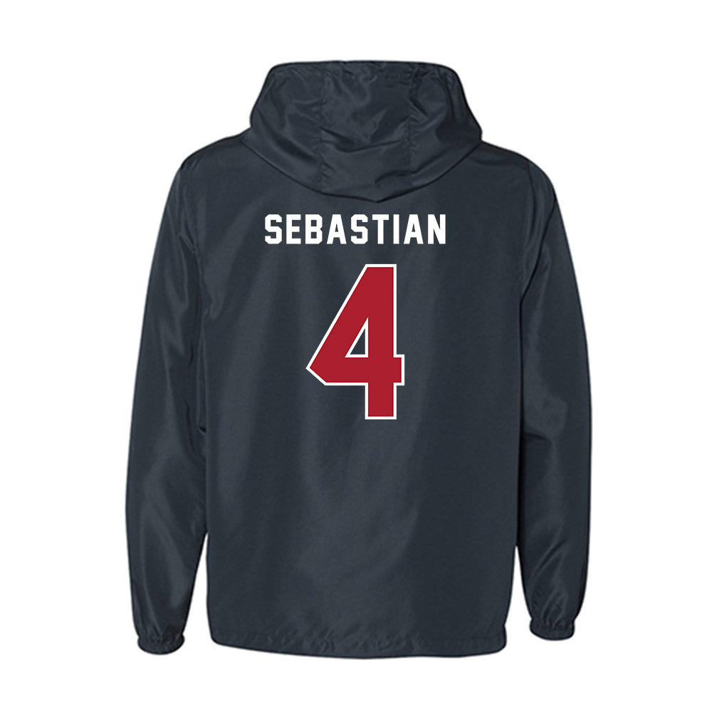 American - NCAA Men's Basketball : Kade Sebastian - Windbreaker-1