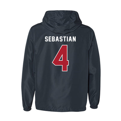 American - NCAA Men's Basketball : Kade Sebastian - Windbreaker-1