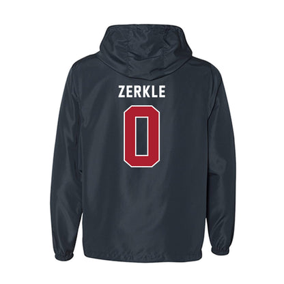American - NCAA Women's Soccer : Addison Zerkle - Windbreaker-1