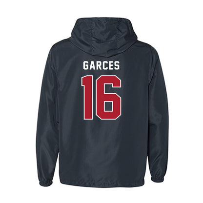 American - NCAA Men's Soccer : Sebastian Garces - Windbreaker-1