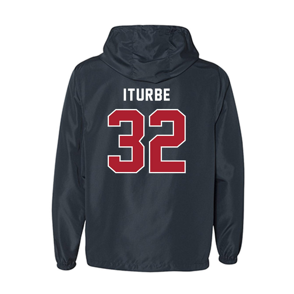 American - NCAA Men's Basketball : Julen Iturbe - Windbreaker-1
