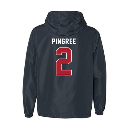 American - NCAA Women's Basketball : Ellie Pingree - Windbreaker-1