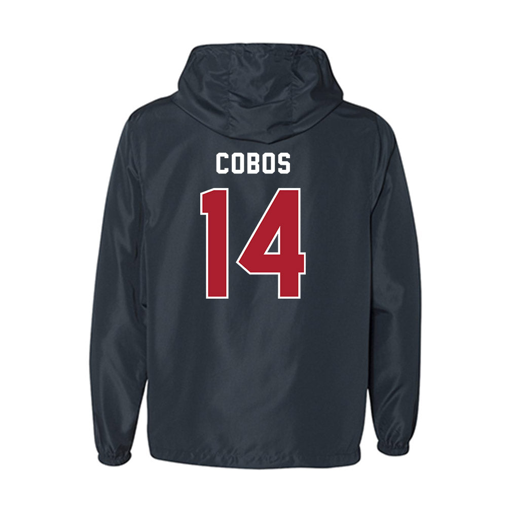 American - NCAA Women's Soccer : Isabella Cobos - Windbreaker-1