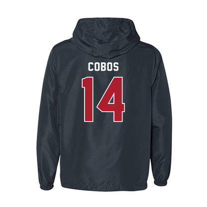 American - NCAA Women's Soccer : Isabella Cobos - Windbreaker-1