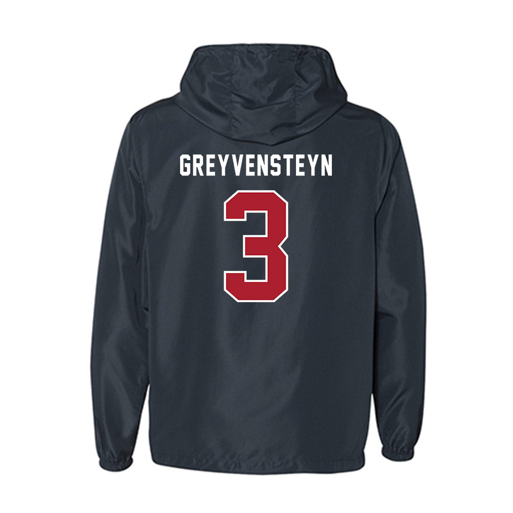 American - NCAA Women's Basketball : Kayla Greyvensteyn - Windbreaker-1