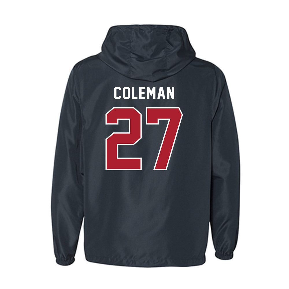 American - NCAA Women's Lacrosse : Peyton Coleman - Windbreaker-1