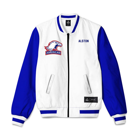 American - NCAA Women's Swimming & Diving : Maia Alston - Bomber Jacket-0