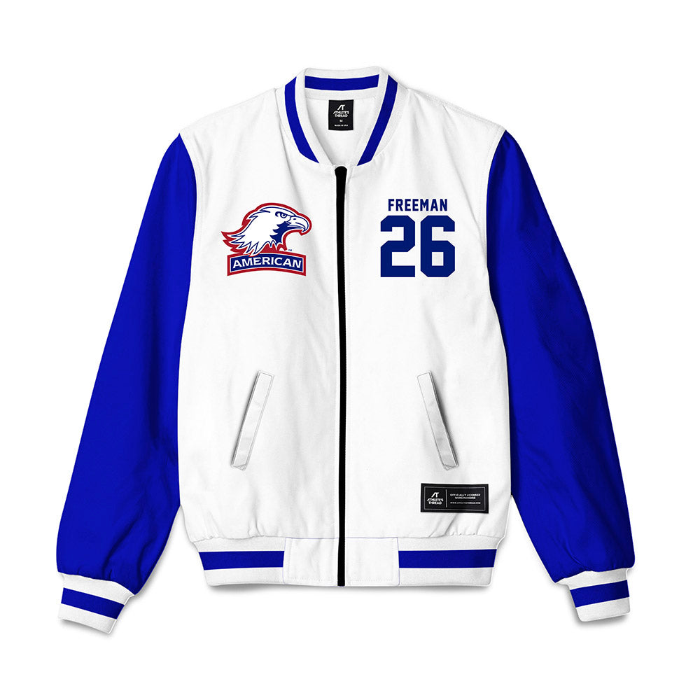American - NCAA Women's Soccer : Autumn Freeman - Bomber Jacket-0