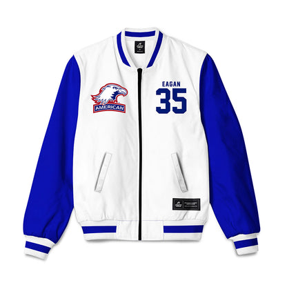American - NCAA Men's Basketball : Chris Eagan - Bomber Jacket-0