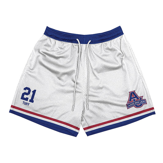 American - NCAA Women's Basketball : Charlotte Tuhy - Shorts-0